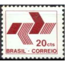 RE0537M-SELO EMBLEMA DA ECT - 1972 - MINT
