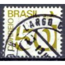 RE0550U-SELO TIPO CIFRA COM BARRAS FOSFORESCENTES, 50CTS - 1975 - U