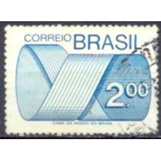 RE0553U-SELO TIPO GRAVURA, 2,00 - 1974 - U