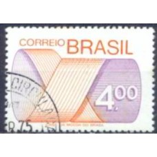 RE0554U-SELO TIPO GRAVURA, 4,00 - 1974 - U