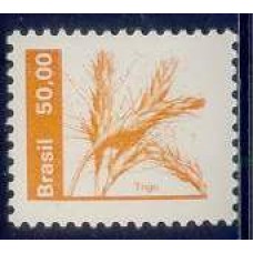 RE0618M-SELO RECURSOS ECONÔMICOS NACIONAIS, TRIGO - 1982 - MINT