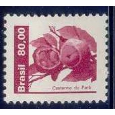 RE0622M-SELO RECURSOS ECONÔMICOS NACIONAIS, CASTANHA DO PARÁ - 1984 - MINT