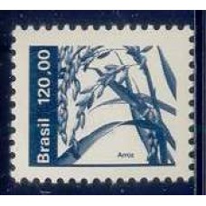 RE0624M-SELO RECURSOS ECONÔMICOS NACIONAIS, ARROZ - 1984 - MINT