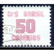 RE0633U-SELO TIPO CIFRA, 50,00 - 1985 - U