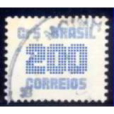 RE0636U-SELO TIPO CIFRA, 200,00 - 1985 - U