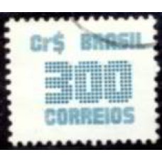 RE0638U-SELO TIPO CIFRA, 300,00 - 1985 - U