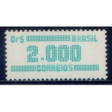 RE0641M-SELO TIPO CIFRA, 2.000,00 - 1986 - MINT