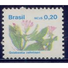 RE0670M-SELO FLORA BRASILEIRA, 0,20 - 1989 - MINT