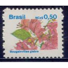 RE0671M-SELO FLORA BRASILEIRA, 0,50 - 1989 - MINT