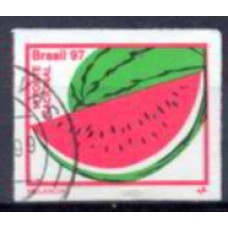 RE0766U-SELO FRUTAS MICROSERRILHA, MELANCIA - 1999 - U