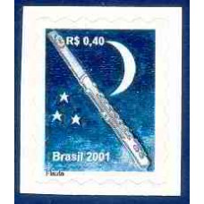 RE0807M-SELO INSTRUMENTOS MUSICAIS, FLAUTA - 2001 - MINT