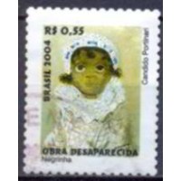 RE0829U-SELO OBRAS DESAPARECIDAS DE CÂNDIDO PORTINARI, NEGRINHA - 2004 - U