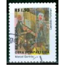 RE0833U-SELO OBRAS DESAPARECIDAS DE CÂNDIDO PORTINARI, MARCEL GONTRAU - 2004 - U
