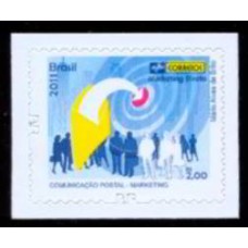 RE0861M-SELO COMUNICAÇÃO POSTAL, MARKETING - 2011 - MINT