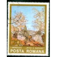 ROM2884UA-SELO QUADROS DE I. ANDREESCU, 20B - ROMÊNIA - 1975 - U