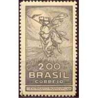 SB0091N-SELO CENTENÁRIO DA REVOLUÇÃO DOS FARRAPOS, 200 RÉIS - 1935 - N SB0091N-SELO CENTENÁRIO DA REVOLUÇÃO DOS FARRAPOS, 200 RÉIS - 1935 - N