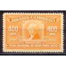 SB0139N-SELO FEIRA MUNDIAL DE NOVA IORQUE, 400 RÉIS - 1939 - N