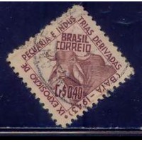 SB0185U-SELO 9ª EXPOSIÇÃO DE PECUÁRIA E INDÚSTRIAS DERIVADAS - 1943 - U