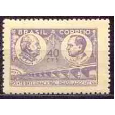SB0213N-SELO INAUGURAÇÃO DA PONTE INTERNACIONAL ENTRE URUGUAIANA E PASO DE LOS LIBRES - 1946 - N