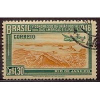 SB0216U-SELO 5º CONGRESSO DA UNIÃO POSTAL DAS AMÉRICAS E ESPANHA - UPAE, CR$ 1,30 - 1946 - U SB0216U-SELO 5º CONGRESSO DA UNIÃO POSTAL DAS AMÉRICAS E ESPANHA - UPAE, CR$ 1,30 - 1946 - U