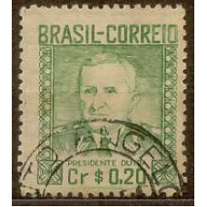 SB0231U-SELO PRESIDÊNCIA DO GENERAL EURICO GASPAR DUTRA, 20 CTS - 1947 - U