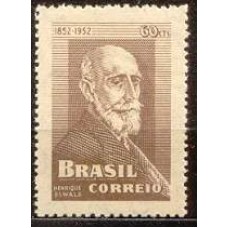 SB0275M-SELO CENTENÁRIO DE NASCIMENTO DO COMPOSITOR MAESTRO HENRIQUE OSWALD - 1952 - MINT