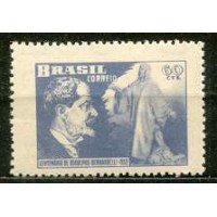 SB0290M-SELO CENTENÁRIO DO NASCIMENTO DE RODOLPHO BERNARDELLI - 1952 - MINT