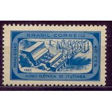 SB0357N-SELO INAUGURAÇÃO DA USINA HIDRELÉTRICA DE ITUTINGA - 1955 - N