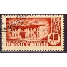 SB0360U-SELO CENTENÁRIO DE ARACAJU/SE - 1955 - U