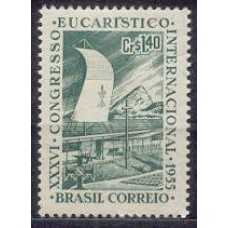SB0365M-SELO 36º CONGRESSO EUCARÍSTICO INTERNACIONAL, 1,40 - 1955 - MINT