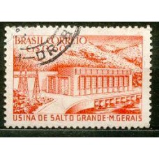 SB0373U-SELO INAUGURAÇÃO DA USINA HIDRELÉTRICA DE SALTO GRANDE - 1956 - U