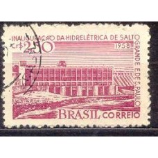SB0408U-SELO INAUGURAÇÃO DA USINA HIDRELÉTRICA DE SALTO GRANDE - 1958 - U