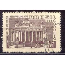 SB0416U-SELO 47ª CONFERÊNCIA INTERPARLAMENTAR - 1958 - U