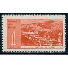SB0462M-SELO 250º ANIVERSÁRIO DE OURO PRETO/MG - 1961 - MINT