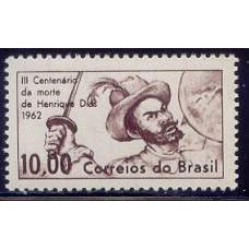 SB0472M-SELO TRICENTENÁRIO DA MORTE DE HENRIQUE DIAS - 1962 - MINT