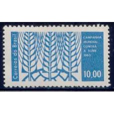 SB0492M-SELO CAMPANHA MUNDIAL CONTRA A FOME - 1963 - MINT