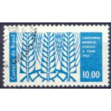 SB0492U-SELO CAMPANHA MUNDIAL CONTRA A FOME - 1963 - U