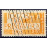SB0500U-SELO JOGOS DA PRIMAVERA - 1963 - U SB0500U-SELO JOGOS DA PRIMAVERA - 1963 - U