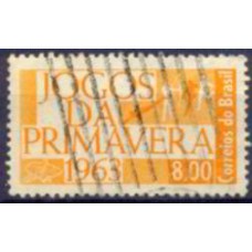 SB0500U-SELO JOGOS DA PRIMAVERA - 1963 - U