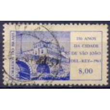 SB0503U-SELO 250° ANIVERSÁRIO DE SÃO JOÃO DEL REI/MG - 1963 - U