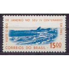 SB0515N-SELO PROPAGANDA DO 4º CENTENÁRIO DA CIDADE DO RIO DE JANEIRO, FLAMENGO - 1964 - N