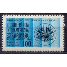 SB0541N-SELO II CONFERÊNCIA INTERAMERICANA EXTRAORDINÁRIA - 1965 - N