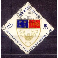 SB0594U-SELO CENTENÁRIO DO COLÉGIO SÃO LUIZ - 1968 - U