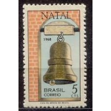 SB0623M-SELO NATAL 5C - 1968 - MINT