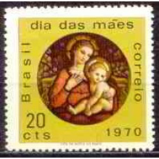 SB0674M-SELO DIA DAS MÃES - 1970 - MINT