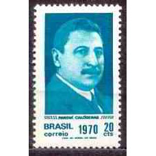 SB0683M-SELO CENTENÁRIO DE PANDIÁ CALÓGERAS - 1970 - MINT
