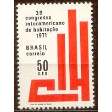 SB0693N-SELO 3º CONGRESSO INTERAMERICANO DE HABITAÇÃO - 1971 - N