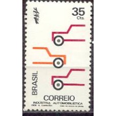 SB0737M-SELO PROMOÇÃO DA INDÚSTRIA NACIONAL, AUTOMOTIVA - 1972 - MINT