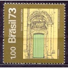 SB0814M-SELO ARTE BARROCA DO BRASIL, ARQUITETURA - 1973 - MINT