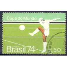 SB0848U-SELO CAMPEONATO MUNDIAL DE FUTEBOL ALEMANHA (DO BLOCO) - 1974 - U